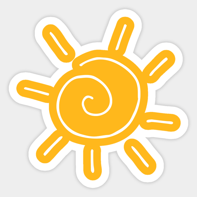 sun Sticker by ChristinaNorth